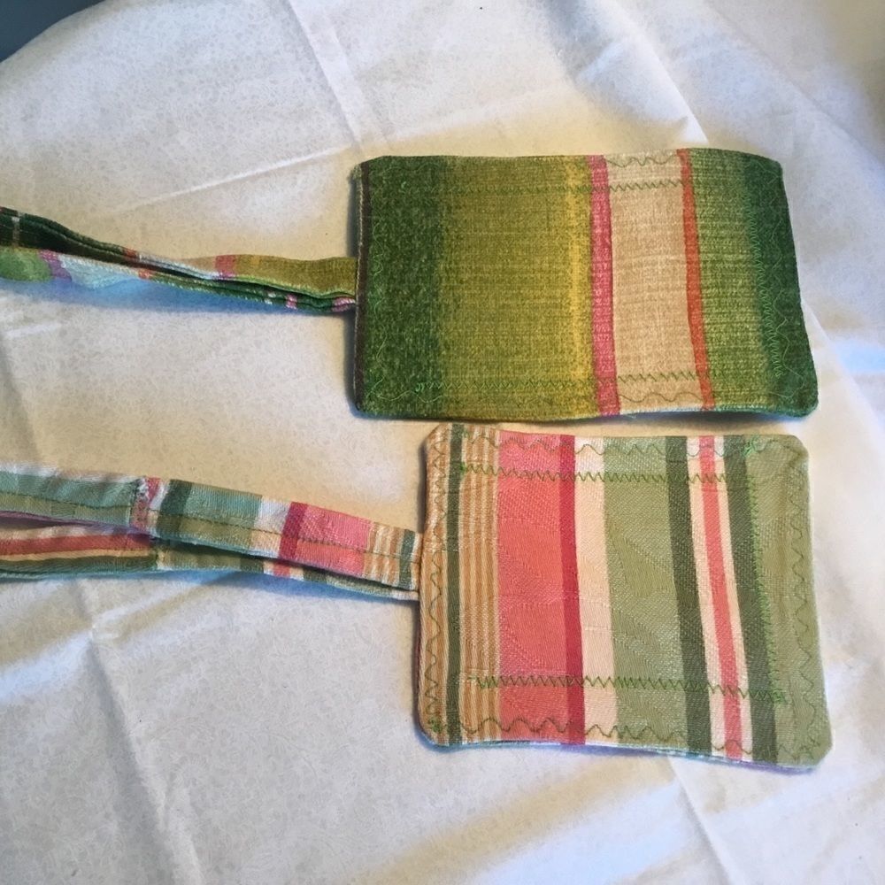 NWOT. Handmade Set of 2 Luggage/Backpack Tags - Picture 4 of 4
